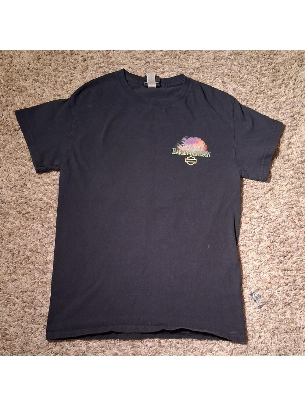 Harley Davidson Men's Black Tshirt